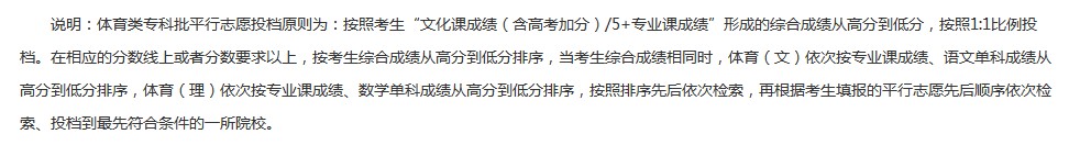 2020辽宁高考专科批体育类投档最低分及院校代码