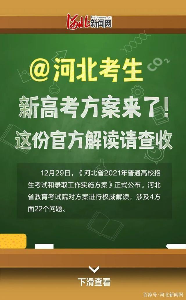 河北2021年新高考时间安排