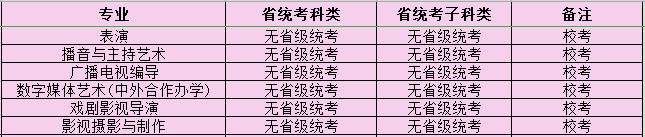 2021年四川电影电视学院艺术类专业校考招生安排 2021年四川电影电视学院艺术类专业校考招生安排