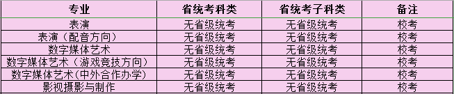 2021年四川电影电视学院艺术类专业校考招生安排 2021年四川电影电视学院艺术类专业校考招生安排