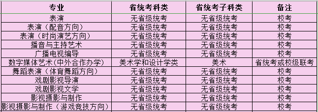 2021年四川电影电视学院艺术类专业校考招生安排 2021年四川电影电视学院艺术类专业校考招生安排