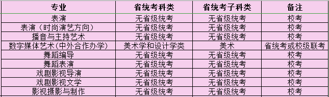 2021年四川电影电视学院艺术类专业校考招生安排 2021年四川电影电视学院艺术类专业校考招生安排