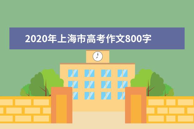 2020年上海市高考作文800字 于是，我们继续欺骗自己