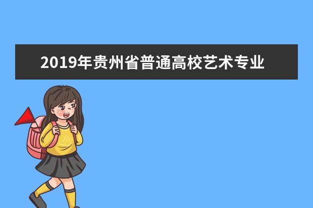 2019年贵州省普通高校艺术专业招生统一考试表演类考试大纲