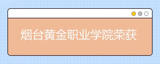 烟台黄金职业学院荣获第十四届全国职业院校“新道杯”沙盘大赛山东省总决赛一等奖