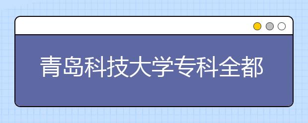 青岛科技大学专科全都设在高密校区 