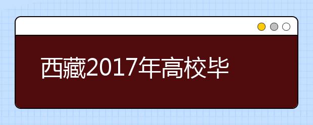 西藏2017年高校毕业生就业率达九成 