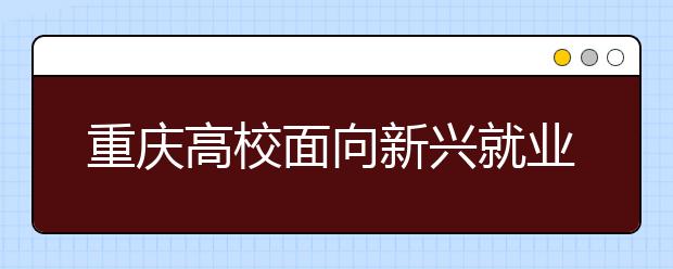 重庆高校面向新兴就业领域新增42个本科专业