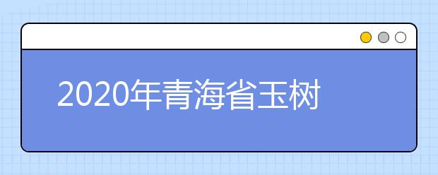 2020年青海省玉树藏族自治州成人高考报名官方网站