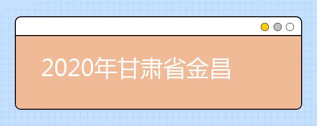 2020年甘肃省金昌市成人高考报名官方网站