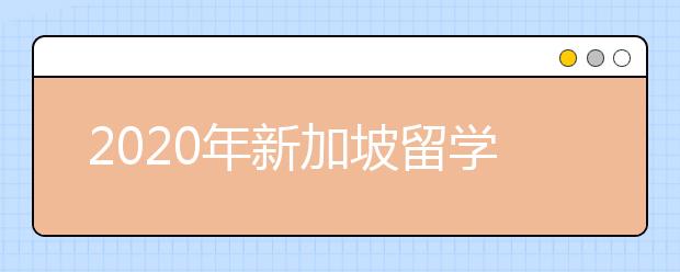 2020年新加坡留学签证申请指南 留学签证多久能办下来