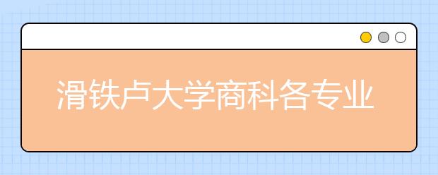 滑铁卢大学商科各专业的申请以及就业情况