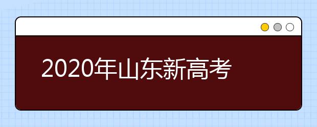 2020年山东新高考方案出炉，艺术类填报志愿最多为60个