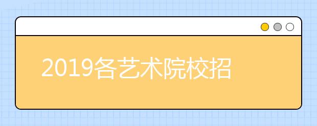 2019各艺术院校招生有哪些变化？对2020级艺考生有何影响?