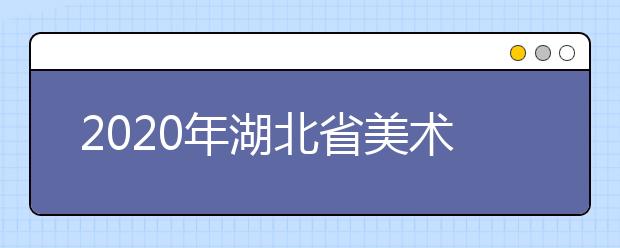 2020年湖北省美术学类、设计学类统一考试大纲