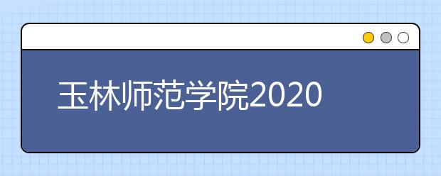 玉林师范学院2020年艺术类专业招生简章