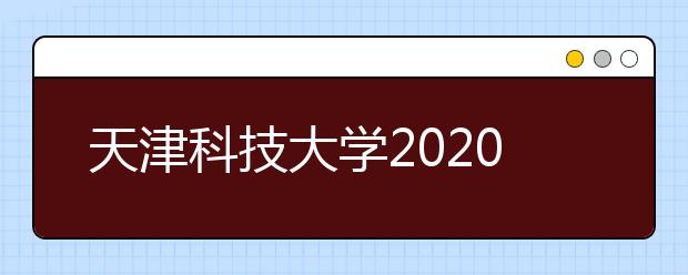 天津科技大学2020年艺术类本科招生简章