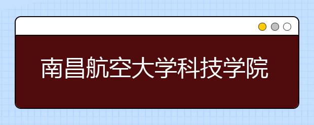南昌航空大学科技学院2020年江西省艺术类校考招生简章