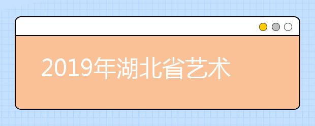 2019年湖北省艺术类校考合格信息查询