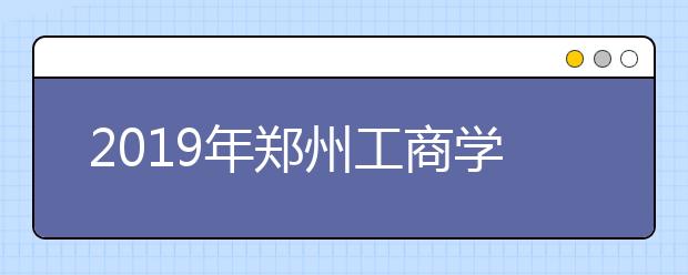 2019年郑州工商学院艺术类本科专业录取分数线