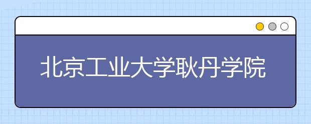 北京工业大学耿丹学院2016-2018年美术类录取线