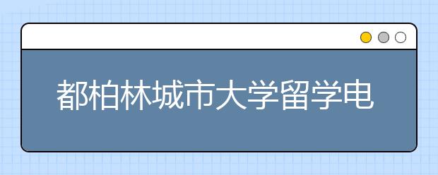 都柏林城市大学留学电子商务好不好