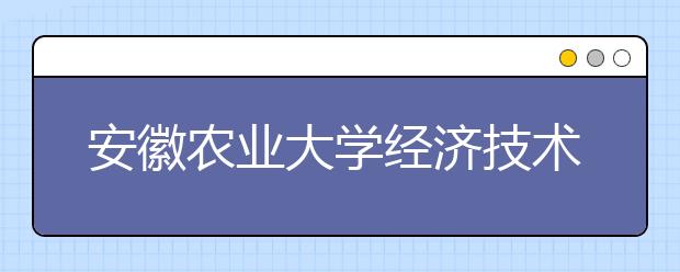 安徽农业大学经济技术学院2017-2019年安徽省美术类本科专业录取线