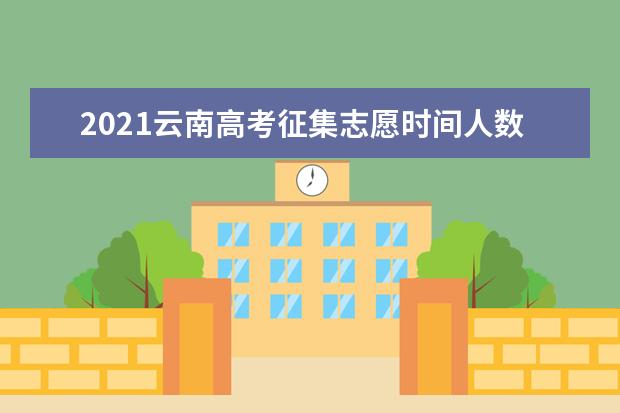 2021云南高考征集志愿时间人数招生计划  艺术体育类一本批次征集志愿计划