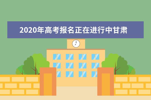 2020年高考报名正在进行中甘肃考生要注意这些事项