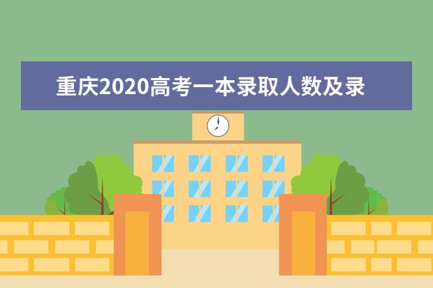 重庆2020高考一本录取人数及录取率