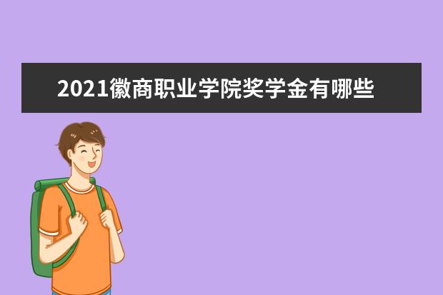 2021徽商职业学院奖学金有哪些 奖学金一般多少钱?