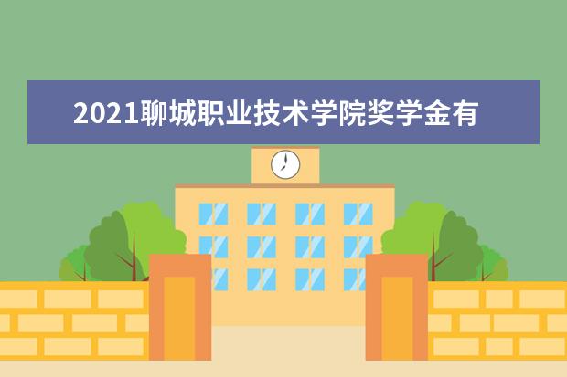 2021聊城职业技术学院奖学金有哪些 奖学金一般多少钱?