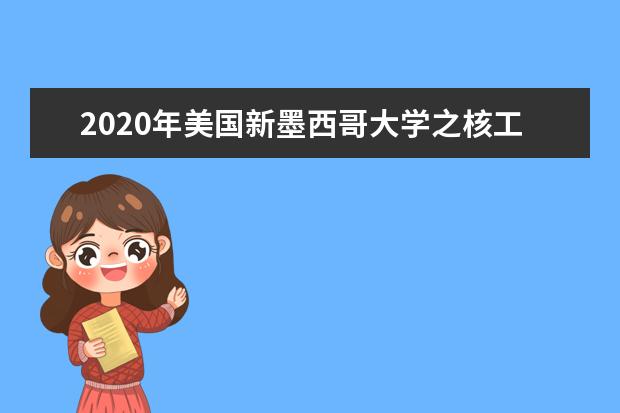 2020年美国新墨西哥大学之核工程系