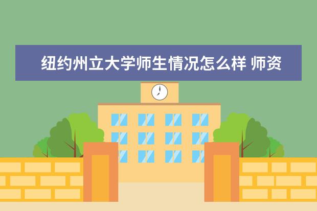 纽约州立大学师生情况怎么样 师资力量如何