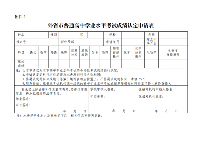 教育考试院关于做好2022年上海市普通高中学业水平考试报名工作的通知