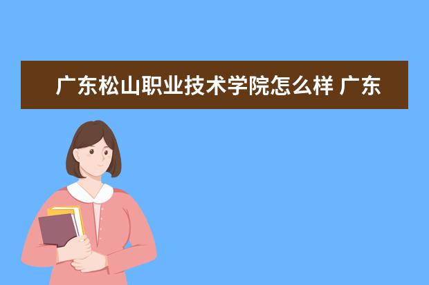广东松山职业技术学院奖学金设置标准是什么？奖学金多少钱？