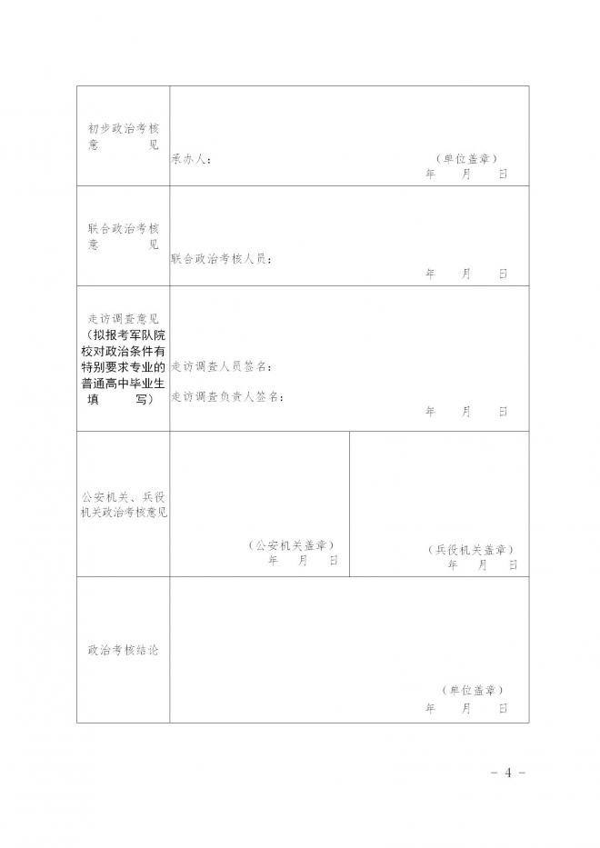 黑龙江关于组织2022年报考军队院校普通高中毕业生政治考核的通知