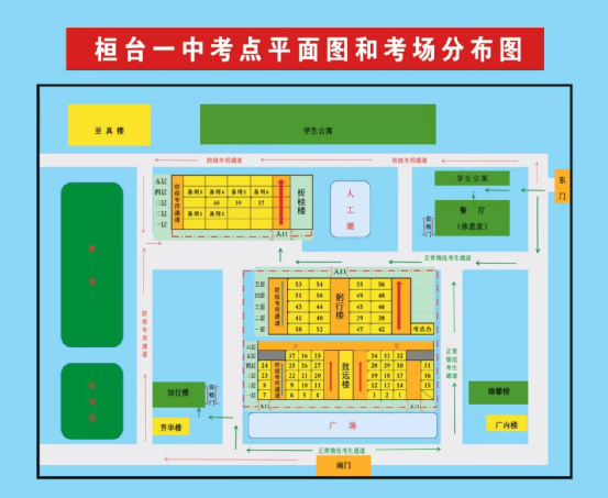 淄博市桓台县2022夏季高考考场分布图及考场地址 淄博市桓台县2022夏季高考考场分布图及考场地址