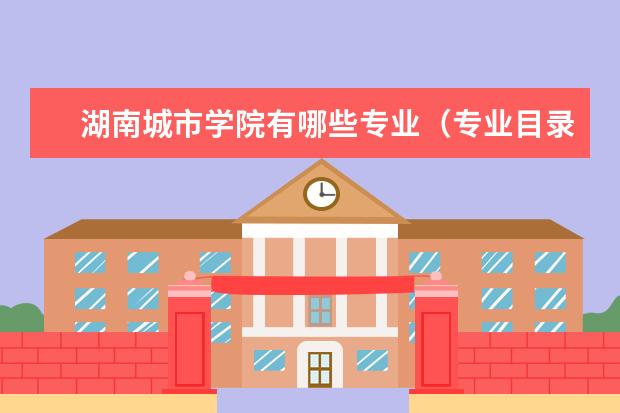 湖南城市学院奖学金设置标准是什么？奖学金多少钱？