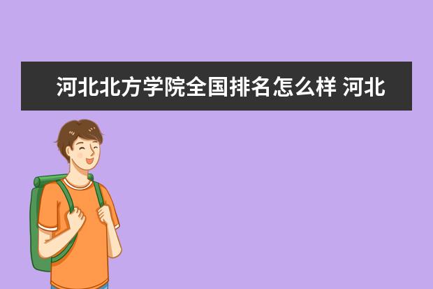 河北北方学院是什么类型大学 河北北方学院学校介绍