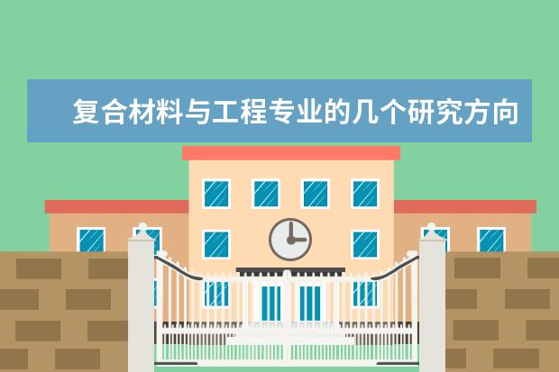 复合材料与工程专业的几个研究方向 复合材料与工程专业怎么样_主要学什么_就业前景好吗...