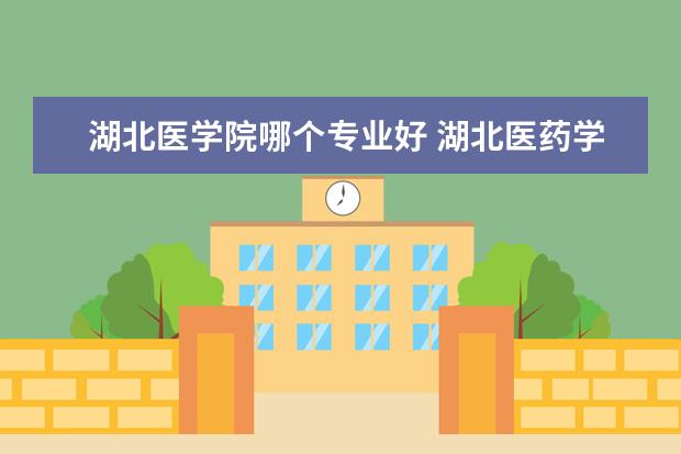 湖北医学院哪个专业好 湖北医药学院和三峡大学临床医学专业哪个更好? - 百...