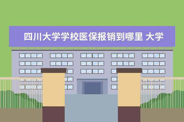 四川大学学校医保报销到哪里 大学生医保在哪里查询