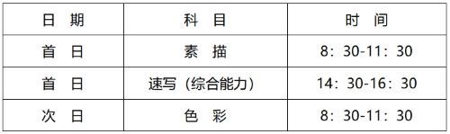 2024年河北艺术专业省级统考考试说明 2024年河北艺术专业省级统考考试说明