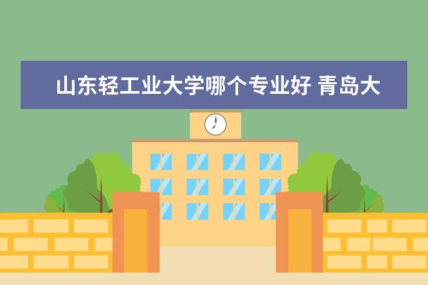山东轻工业大学哪个专业好 青岛大学和山东轻工业学院哪个好